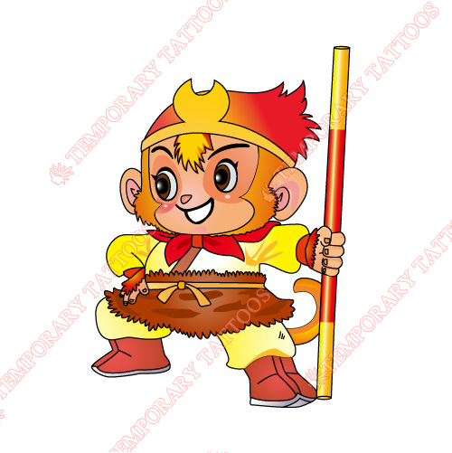 Monkey Customize Temporary Tattoos Stickers NO.8656